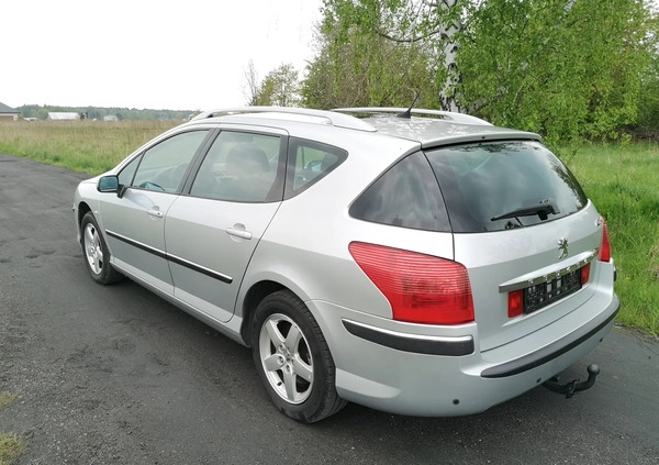 Peugeot 407 cena 10900 przebieg: 221000, rok produkcji 2006 z Ryki małe 781